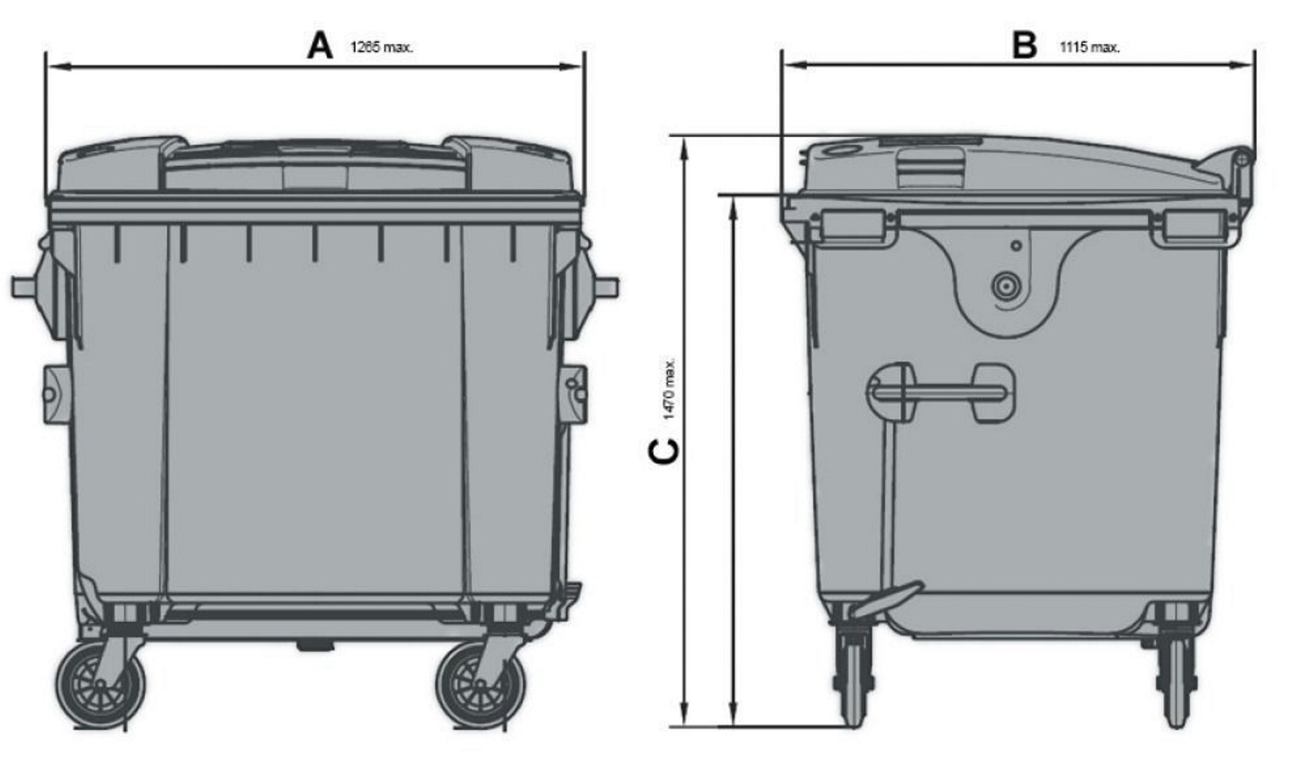 Underground Waste Bin Model - TurboSquid 1931045