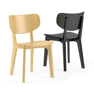 Roundish Armless chair