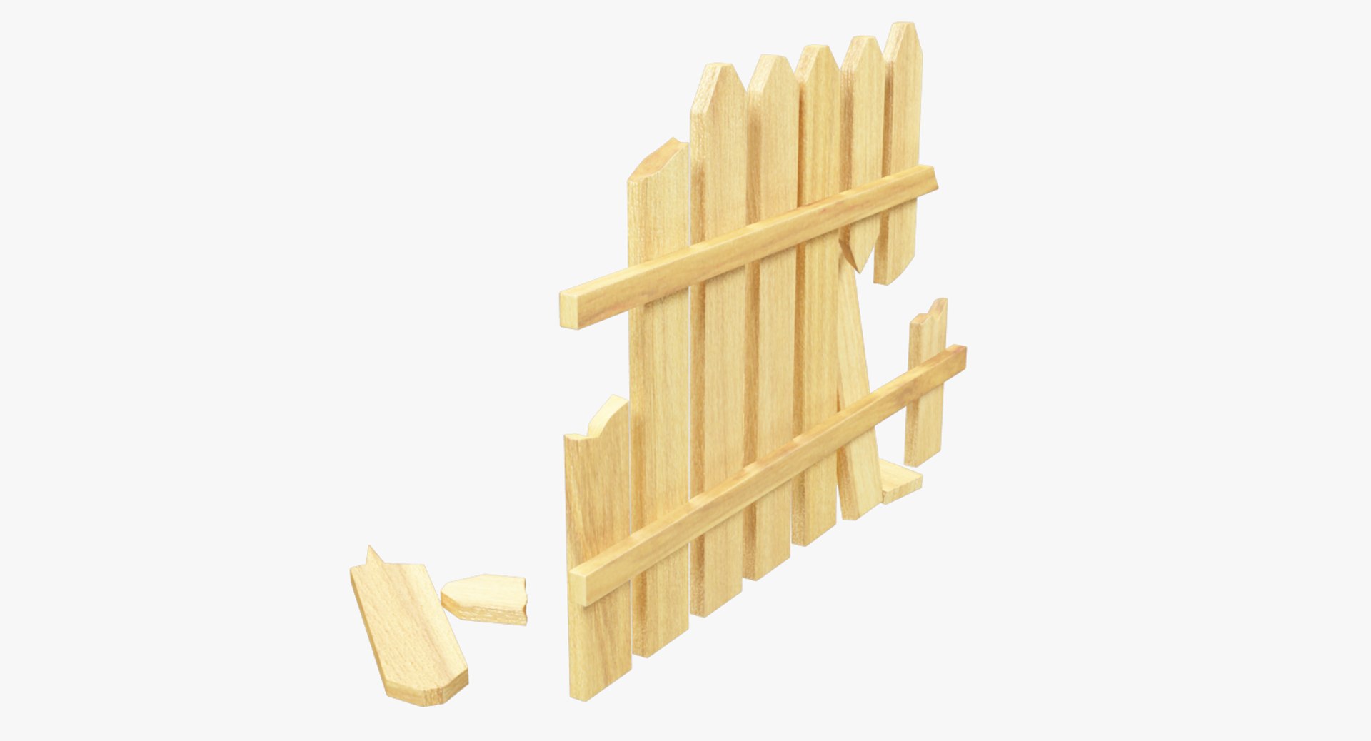 3D wooden fence segment broken https://p.turbosquid.com/ts-thumb/Pt/ICKv5k/v66yU07r/004_003copy/png/1521731990/1920x1080/fit_q87/9fce54ae286ef03ad82439487665374aabab7311/004_003copy.jpg