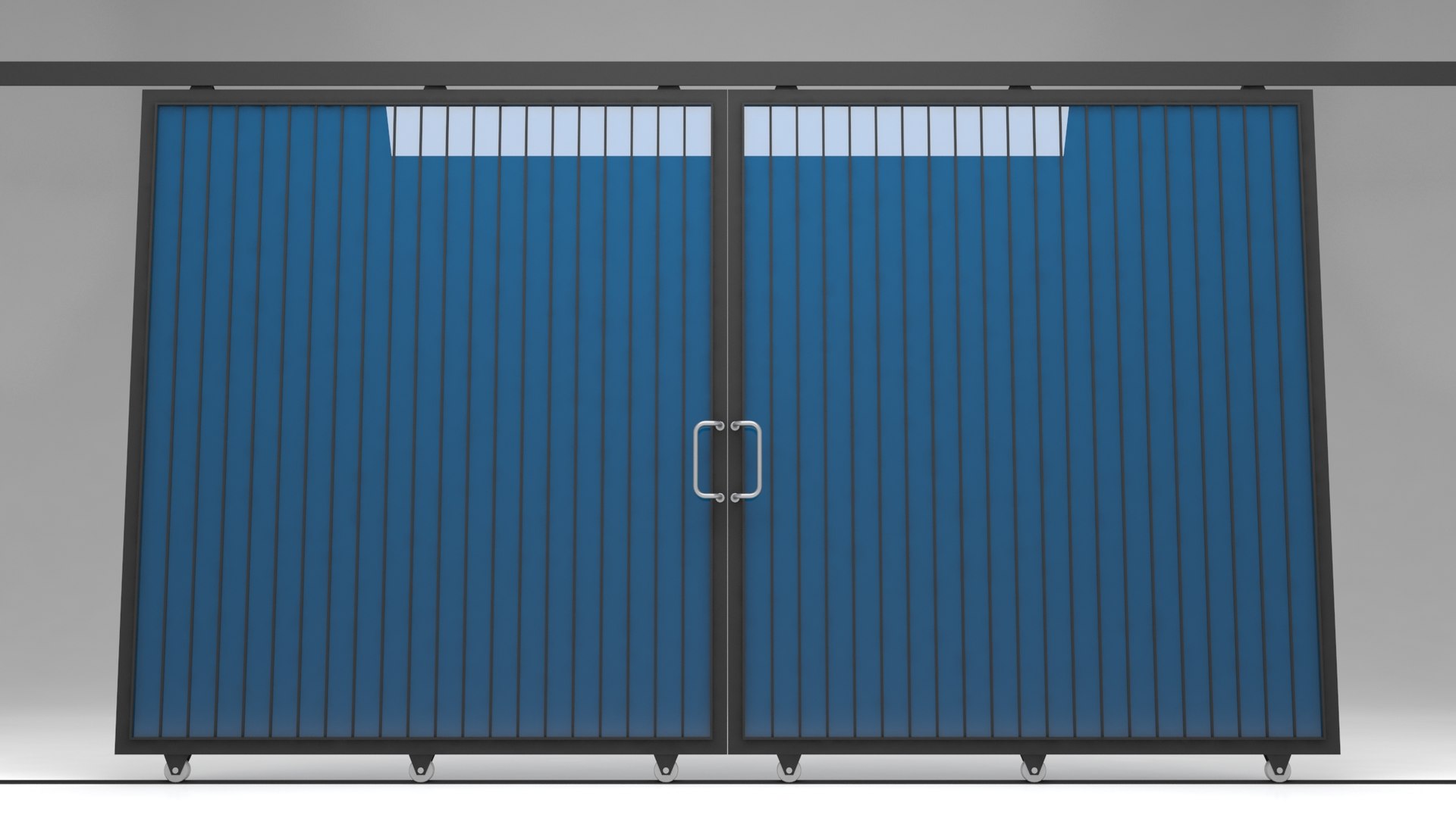 3D Factory Sliding Door Warehouses Model - TurboSquid 1579034