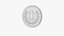 Abstract Currency Coin