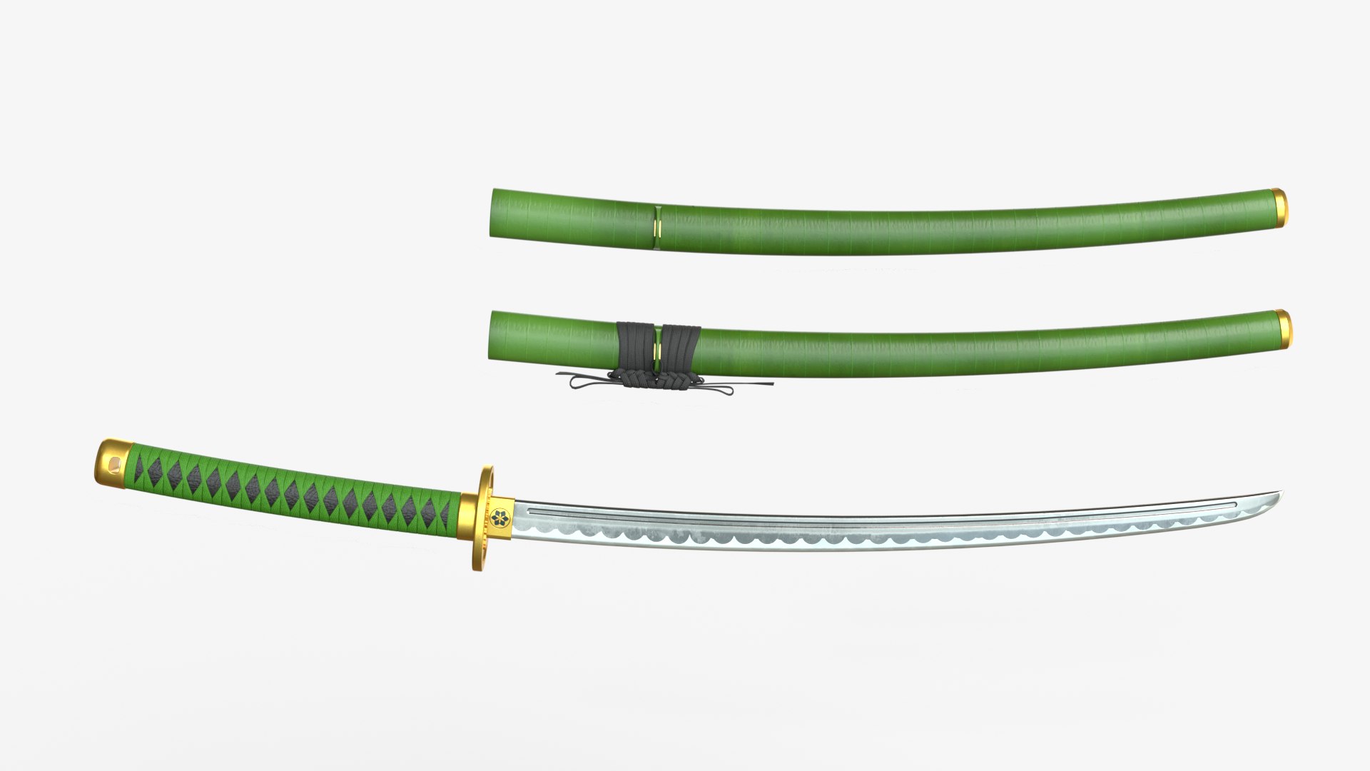 3D Green Katana a Saya a Sageo and Stand model https://p.turbosquid.com/ts-thumb/Pt/VcrYx0/6W/ksword6/png/1737298669/1920x1080/fit_q87/6bffdb12f16d7d53fbc56f11ec51441fc542ec22/ksword6.jpg