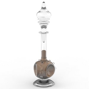 3D Ornate vial