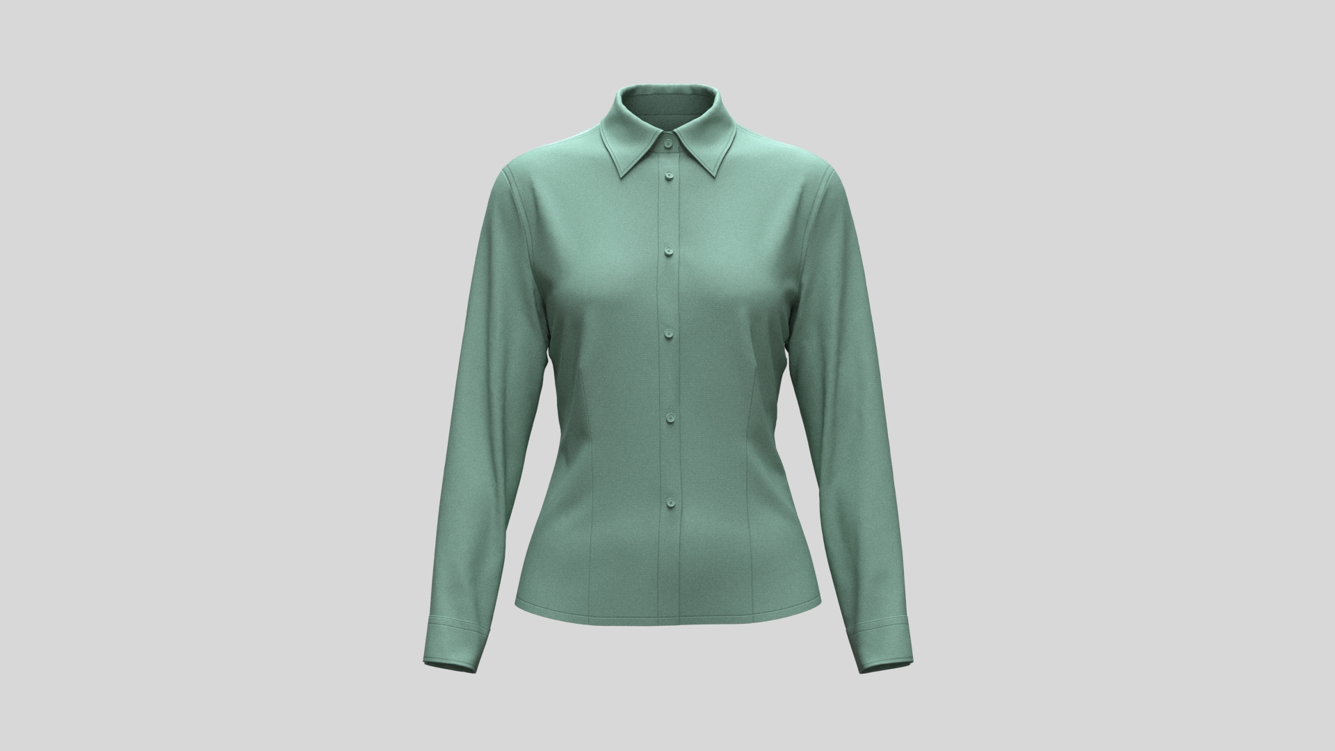 3D model Women Formal Shirt Design TurboSquid 2041768