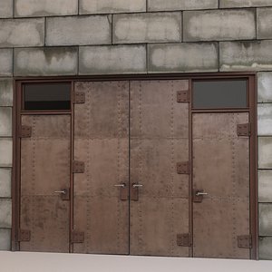 Back Alley Metal Door