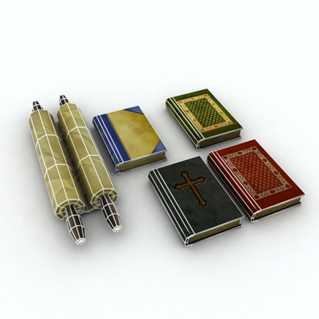 3ds Max Books Scrolls