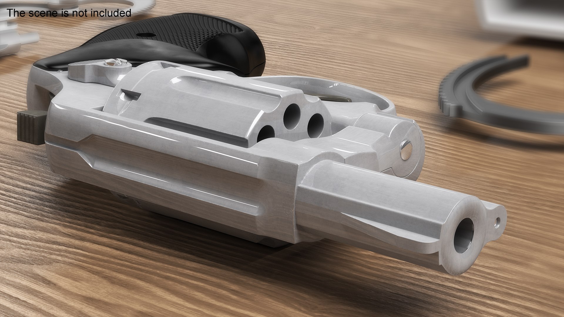 Compact Revolver 3D Model - TurboSquid 2152681
