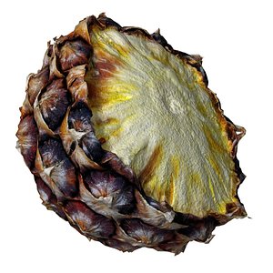 photorealistic fruit food pineapple 3ds