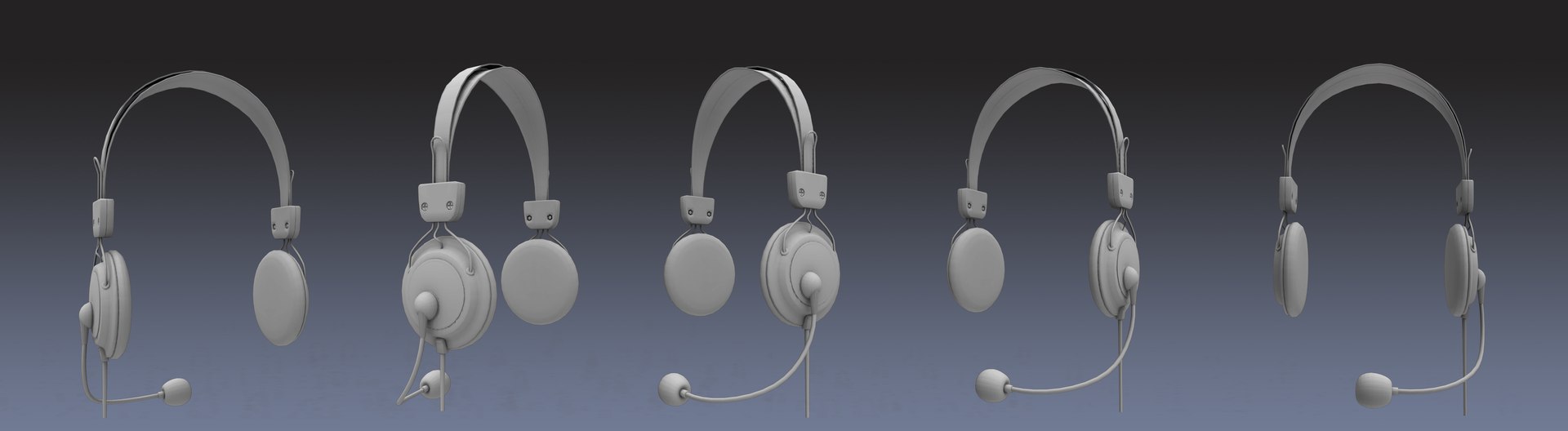 Headphones Obj