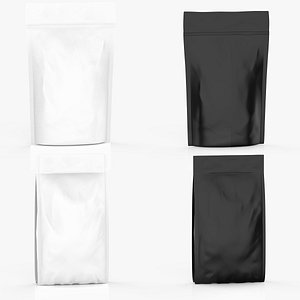 Stand up Pouch Packaging 3d model