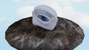 eye real 3D model