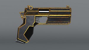 pistol 3D model