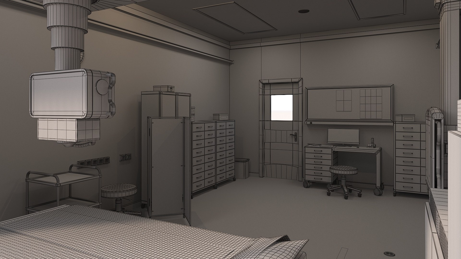 X-Ray Room 3D model https://p.turbosquid.com/ts-thumb/Pu/GmoDj2/zD/xray_room_wire_0002/jpg/1716739524/1920x1080/fit_q87/8c559999a4f5fb6381710837a36945e308ad97f8/xray_room_wire_0002.jpg