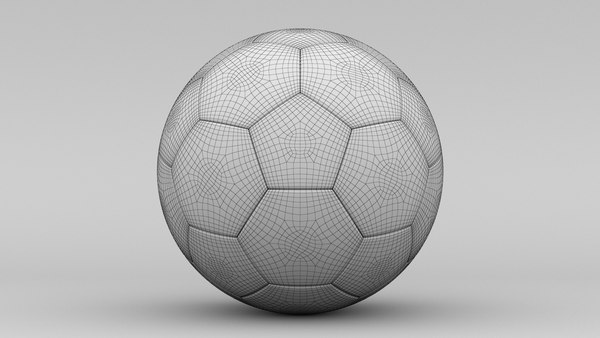 3D Blue Soccer Ball model - TurboSquid 1807600