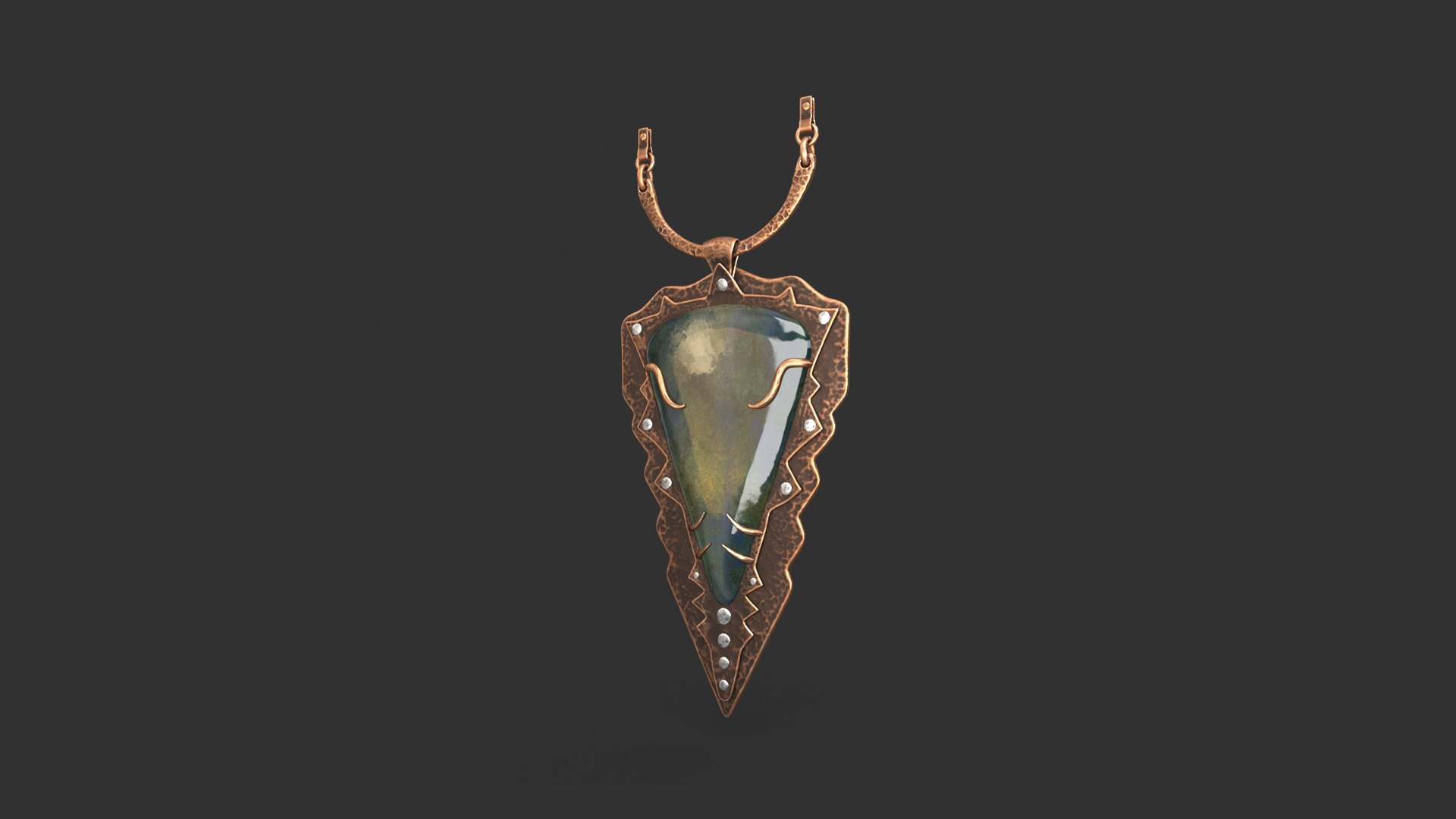 Necklace V3 model - TurboSquid 1880980