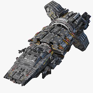 3D modular spaceship