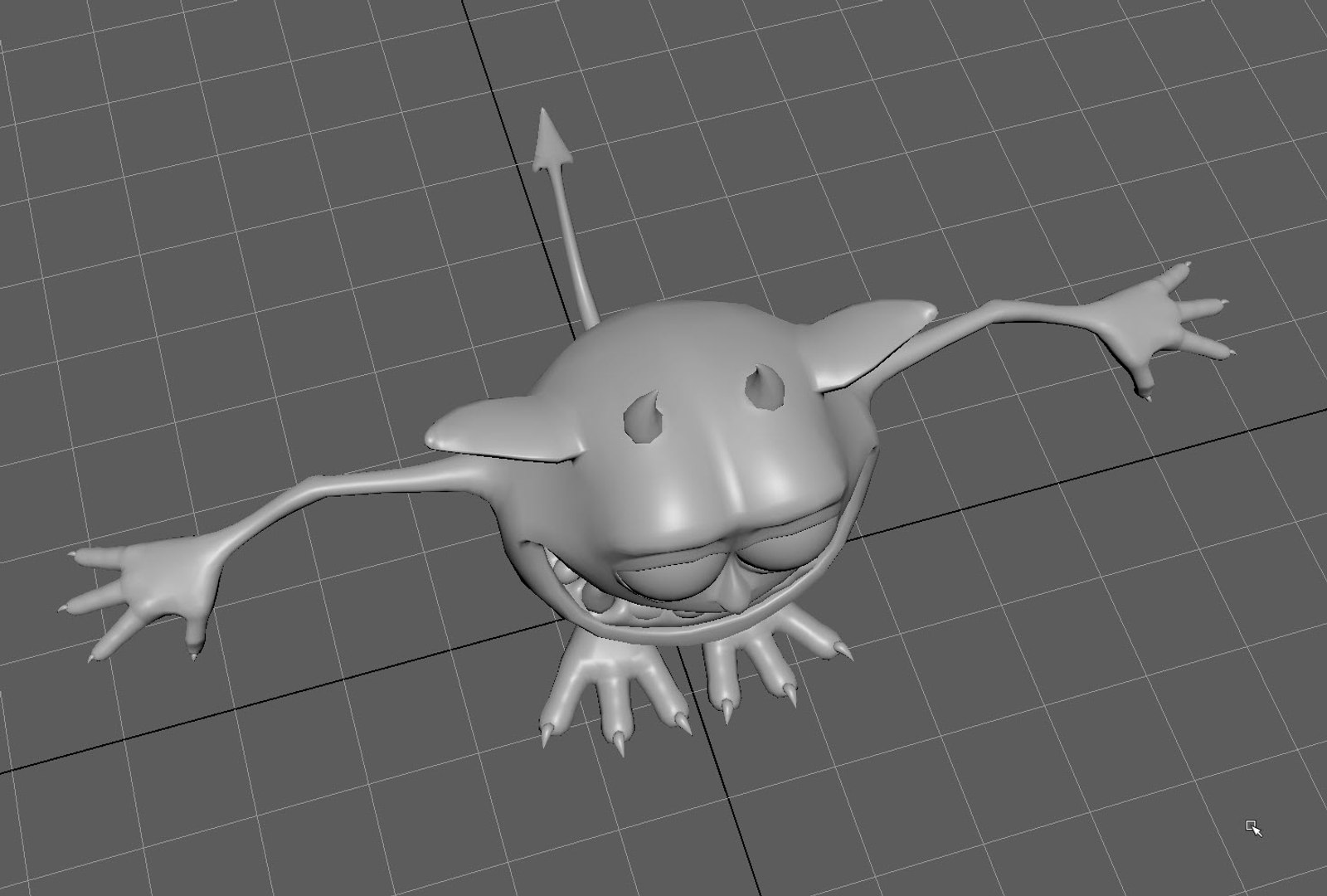 Small Creature Devil Model - TurboSquid 1222735