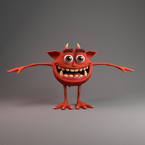 small creature devil model