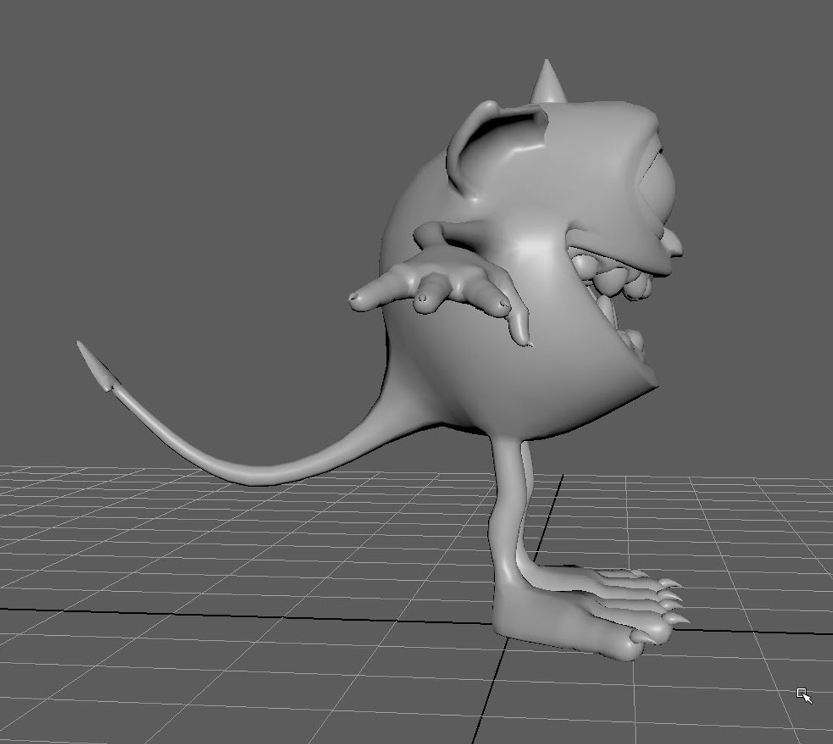 Small Creature Devil Model - TurboSquid 1222735