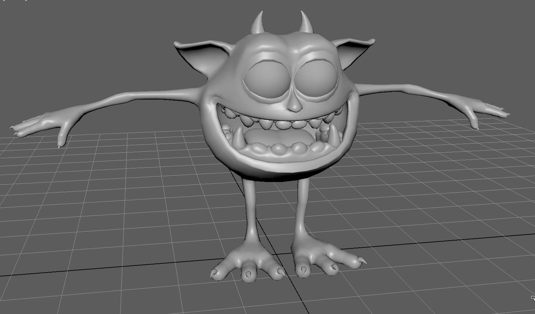 Small Creature Devil Model - TurboSquid 1222735