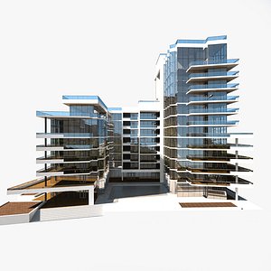 Modern Residential House Building
