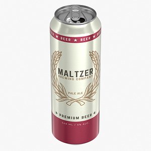 Open Standard Beer Can 568ml