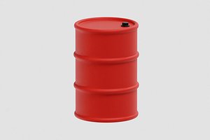 Oil Barrel oil drum 3D model