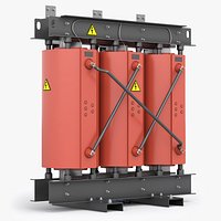 Cast resin dry type power transformer