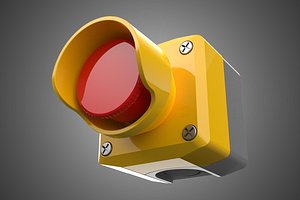 RED YELLOW EMERGENCY STOP PUSH BUTTON SWITCH PROTECTIVE COVER