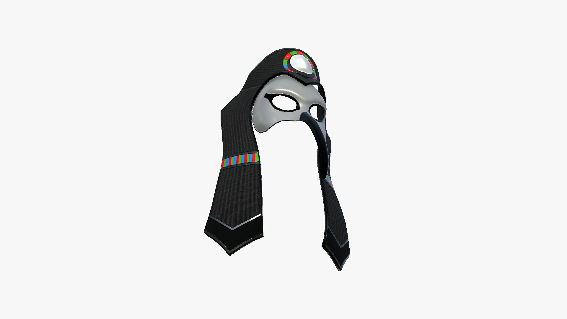 Thoth Mask A09 - Egyptian Gods Character Clothing 3D Model - TurboSquid 2193077