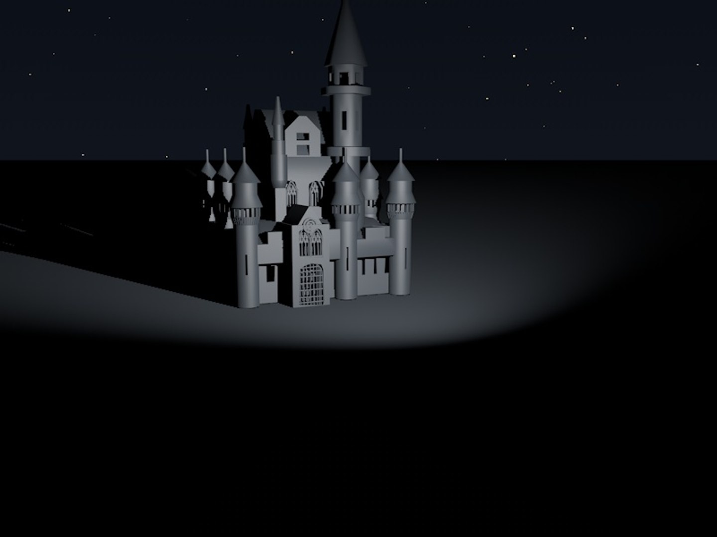 3dsmax castle