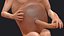 Human Fetus 16 Weeks Rigged for Maya