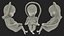 Human Fetus 16 Weeks Rigged for Maya