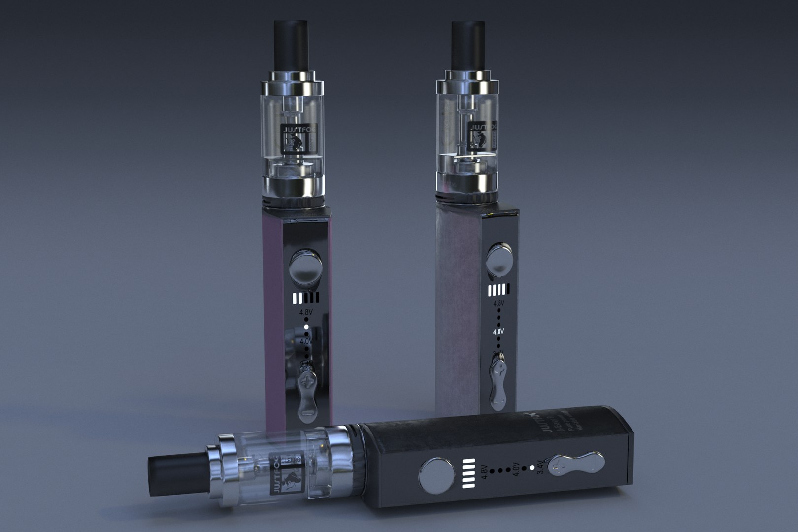 3D Justfog Q16 Clearomizer Model - TurboSquid 1376882