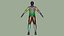 T-Pose Rigged Килиан Мбаппе Реал Мадрид
