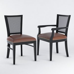 seven sedie chair 3D model