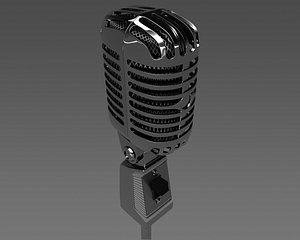 Old Style Microphone Mic