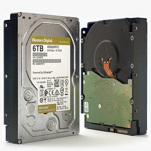 WD Gold HDD 3D