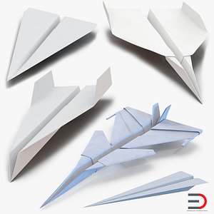 paper planes 2 3d model