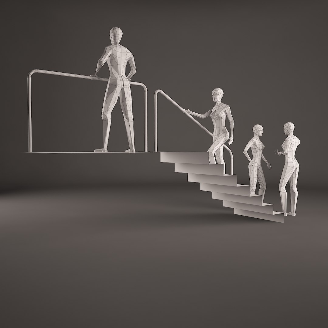 Woman Figure 3d Model