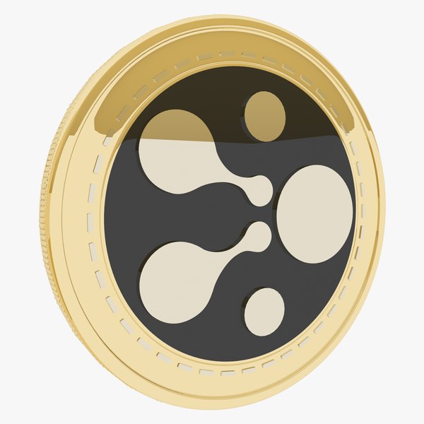3D model Aelf Cryptocurrency Gold Coin