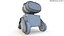 Cute Robot 3D Model Pack &ndash; High-Quality Rigged Characters model