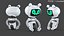Cute Robot 3D Model Pack &ndash; High-Quality Rigged Characters model