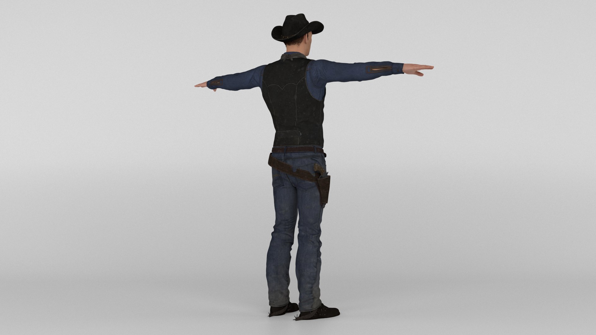 3d Model Cowboy - Turbosquid 1761211