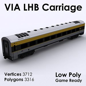 LHB Railway Carriage