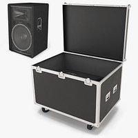 FCE126HD Audio Transport Flight Case with Passive Speaker