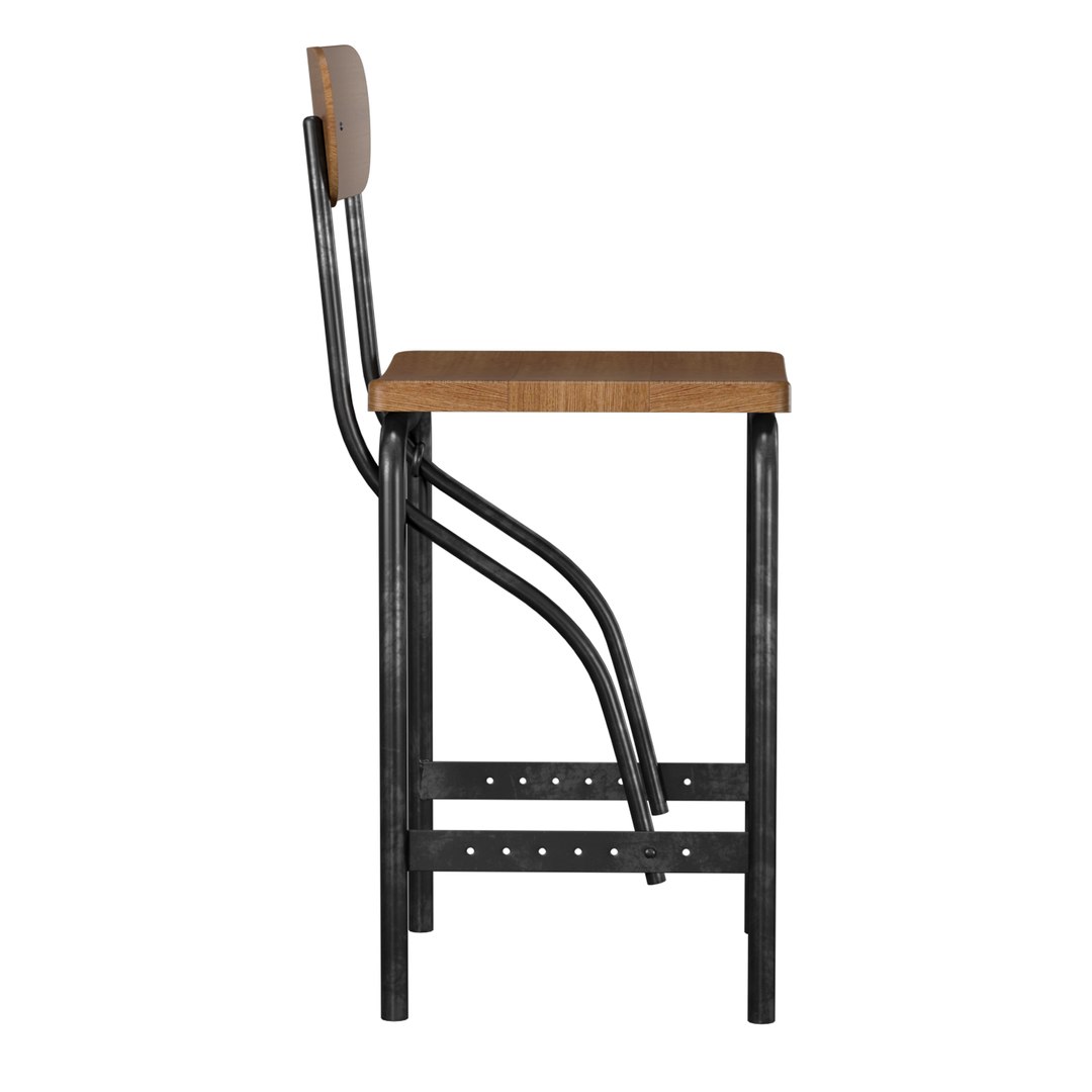 3D Solene Bar Stool Model - TurboSquid 1640021