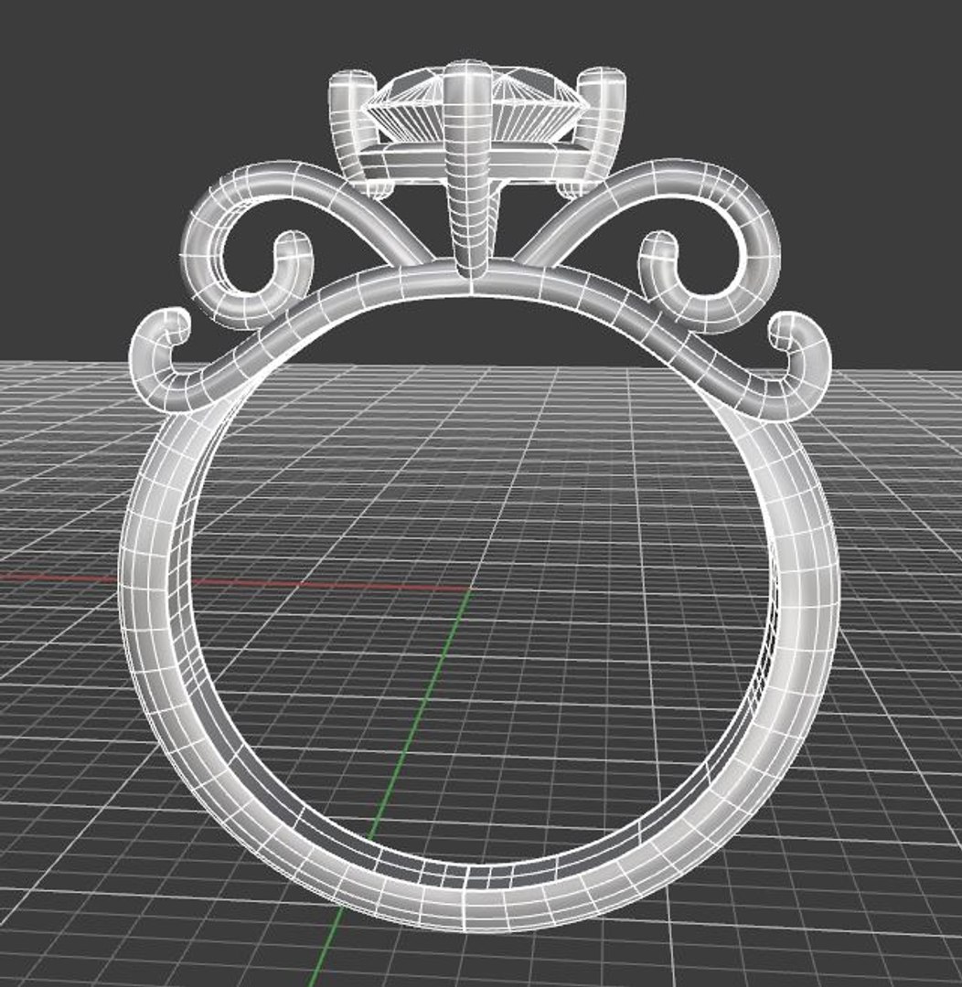 Engagement Ring 3D Model - TurboSquid 1213969