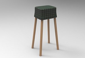 Kou Stool 3D model