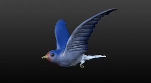 3d swallow model